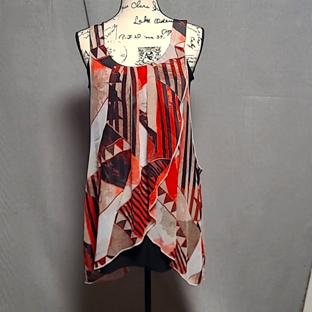 Cute Multi Layered Tank Tunic